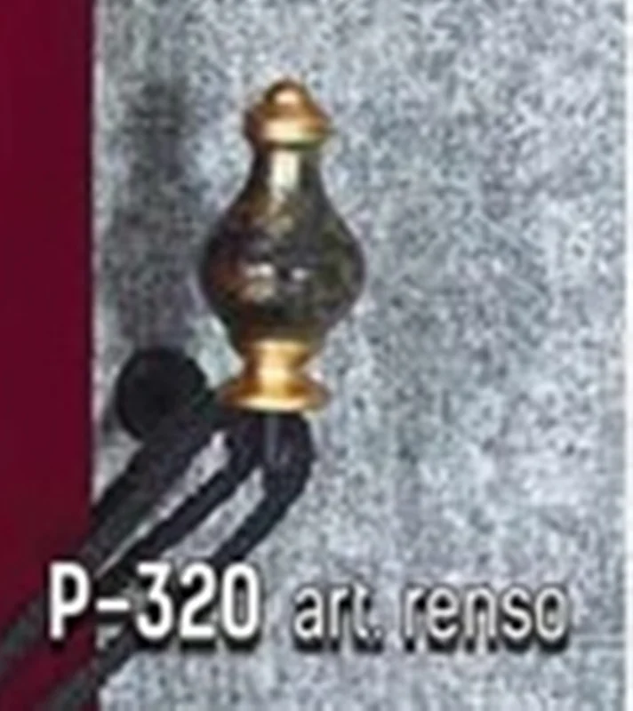 Çizgili Vazo Perde Aksesuar - Siyah - Görsel 4