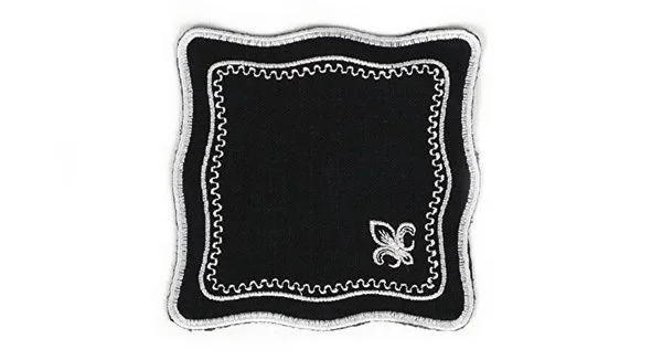 Runner Amerikan Seti King Nature Nakışlı Siyaha Beyaz 13 Parça