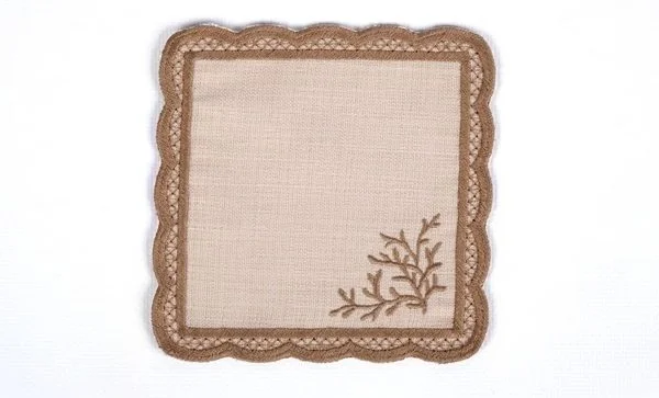 Runner Amerikan Seti Dal Nature Nakışlı Camel Kahve 13 Parça