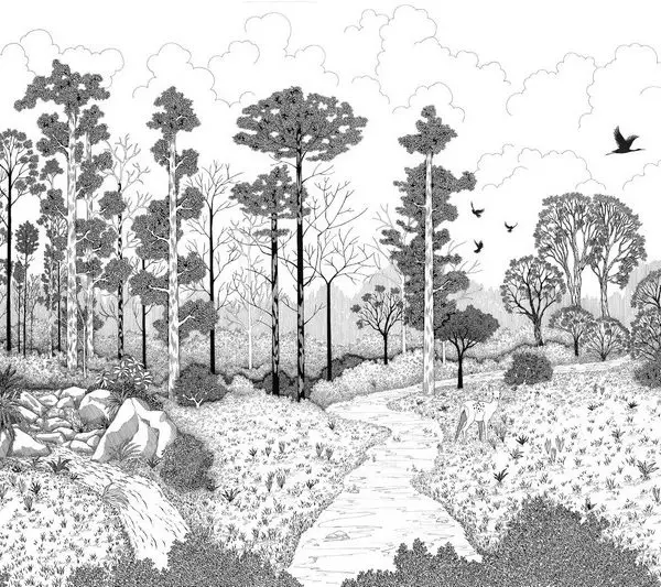 Tropikal duvar kağıdı-trpkl-306