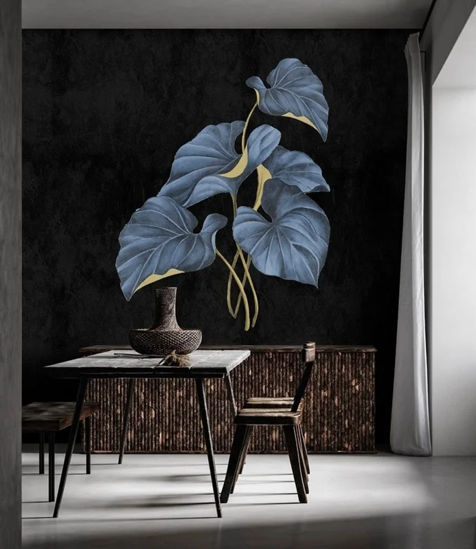 Yaprak Desenler duvar kağıdı-yprk-178 - Görsel 2