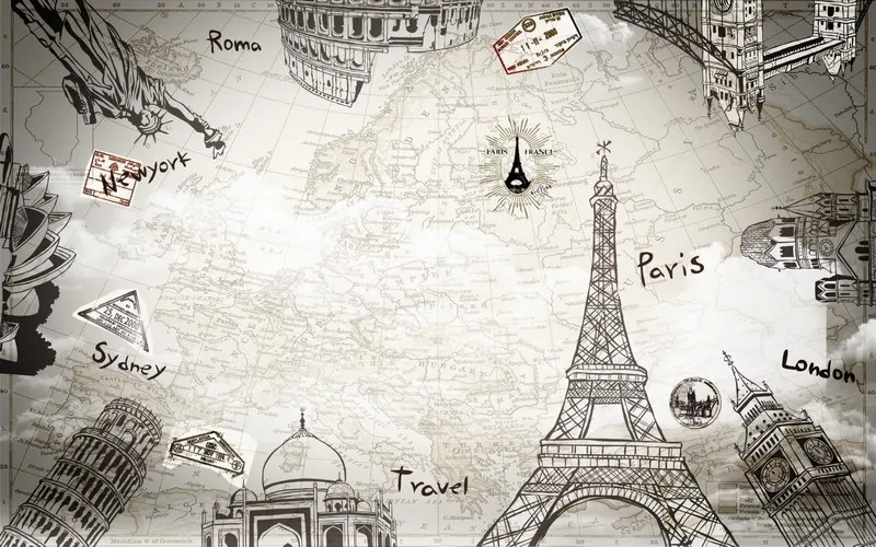 Genç odası temalı duvar kağıdı-gnct-332