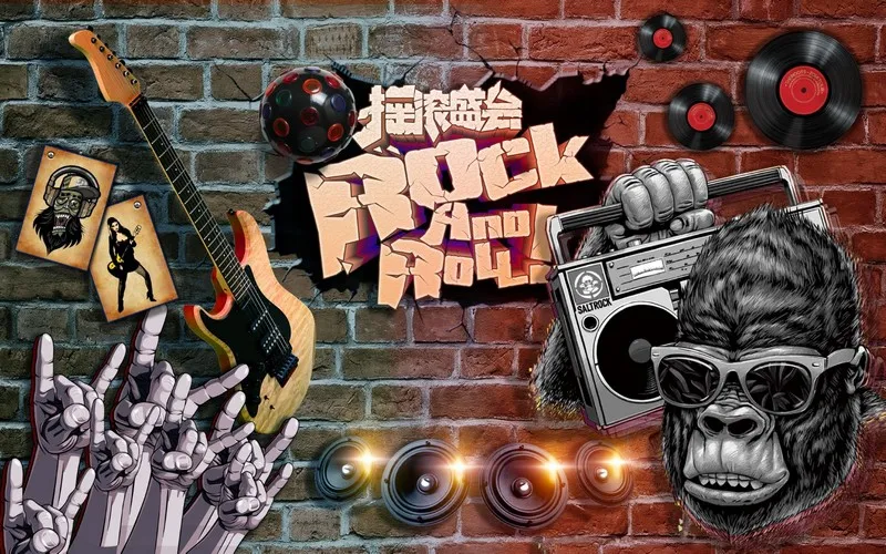 Genç odası temalı duvar kağıdı-gnct-334