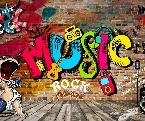 Genç odası temalı duvar kağıdı-gnct-336