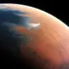 kizil gezegen mars yuzeyi ve uzay atmosferi temali 3d duvar kagidi