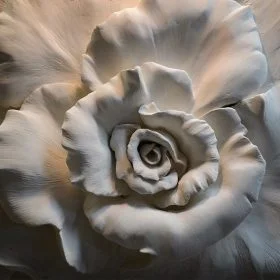 inci ekru dev gul rolyef duvar kagidi