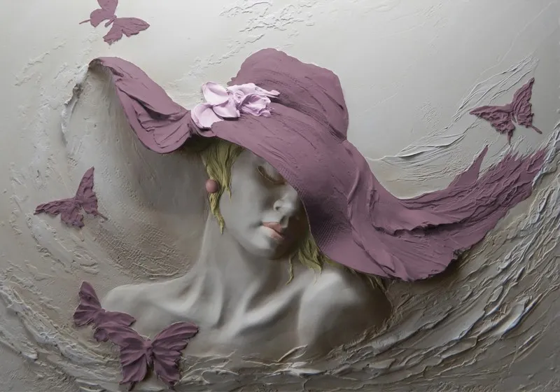 Kabartma ve Rölyef duvar Kağıdı-kbrt-155