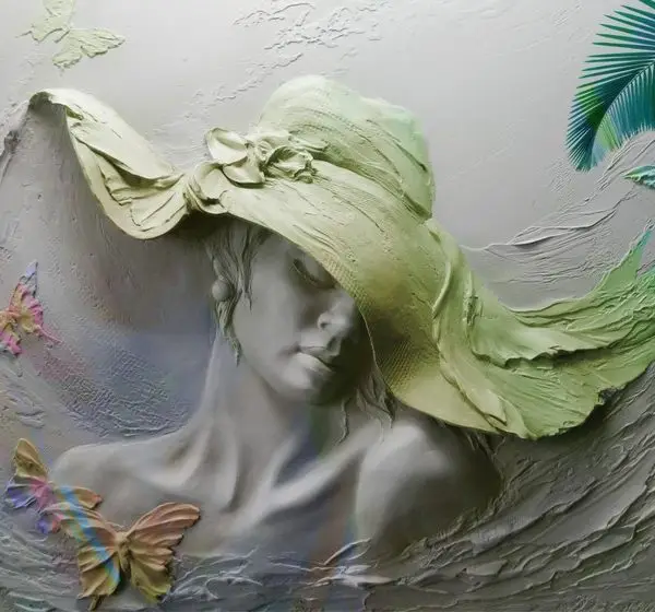 Kabartma ve Rölyef duvar Kağıdı-kbrt-158