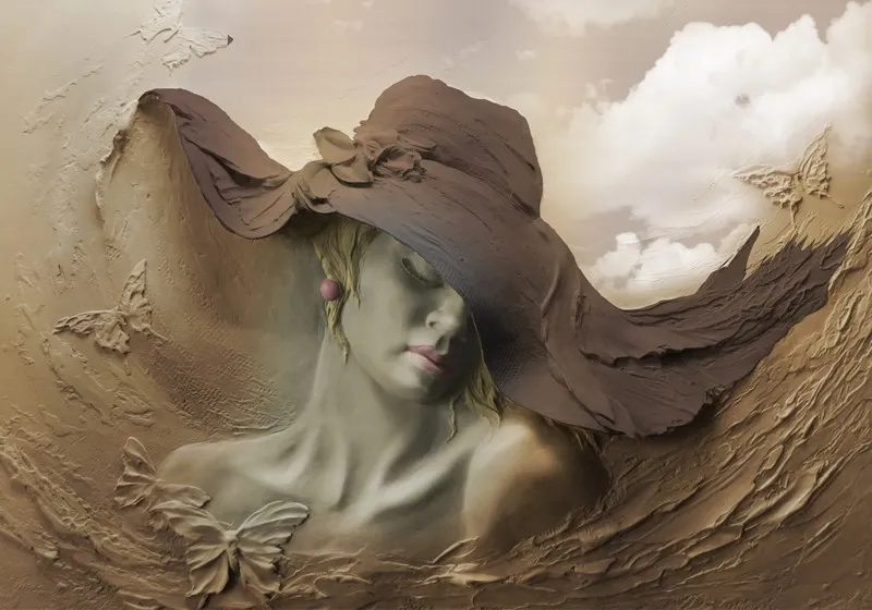 Kabartma ve Rölyef duvar Kağıdı-kbrt-147