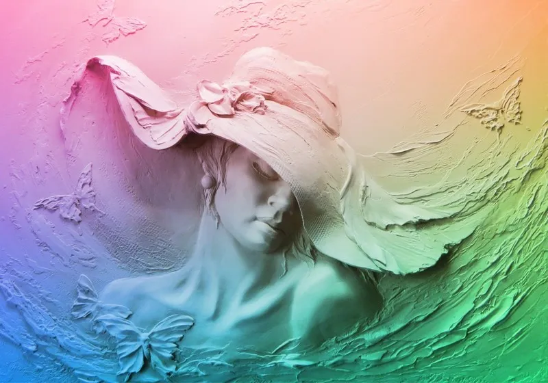 Kabartma ve Rölyef duvar Kağıdı-kbrt-148