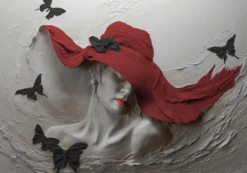 Kabartma ve Rölyef duvar Kağıdı-kbrt-151