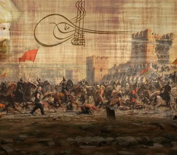 Trendyol Fatih Sultan Mehmet ve İstanbul'un fethi duvar posteri bursa ve Hepsiburada Osmanlı tuğralı fetih sahnesi duvar kağıdı modelleri