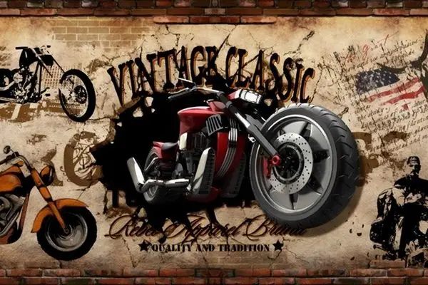 Arabalar ve Taşıt Temalı Duvar Kağıdı-arbt-0352