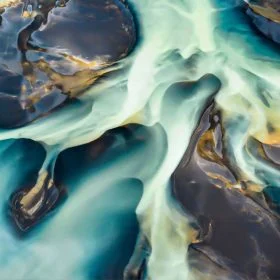 Trendyol arktik akış turkuaz antrasit mineral duvar kağıdı bursa ve Hepsiburada soyut buzul nehir desenli duvar kağıdı modelleri bursa