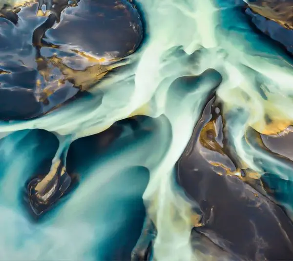 Trendyol arktik akış turkuaz antrasit mineral duvar kağıdı bursa ve Hepsiburada soyut buzul nehir desenli duvar kağıdı modelleri bursa