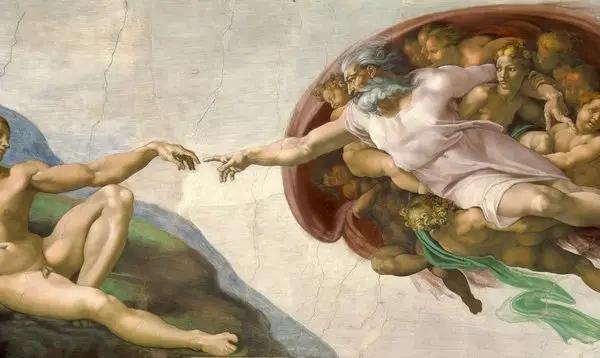 Trendyol Michelangelo Adem'in Yaratılışı duvar kağıdı ve Hepsiburada Sistine Şapeli fresk poster Bursa Kağıt Dükkanı ve Tuna Duvar Kağıtları stili premium baskı Yılmaz Home Collection.