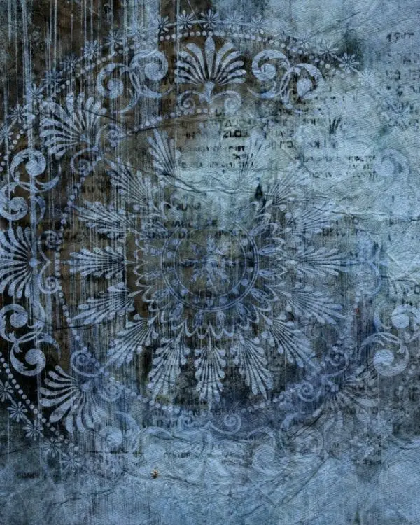 Trendyol mavi mandala duvar kağıdı ve Hepsiburada antik desenli poster bursa Yılmaz Home Collection.