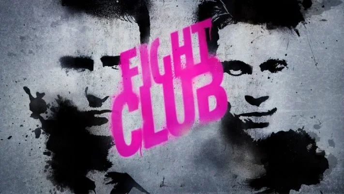 Trendyol Fight Club Brad Pitt Edward Norton duvar posteri bursa ve Hepsiburada grafitili sinema temalı duvar kağıdı modelleri