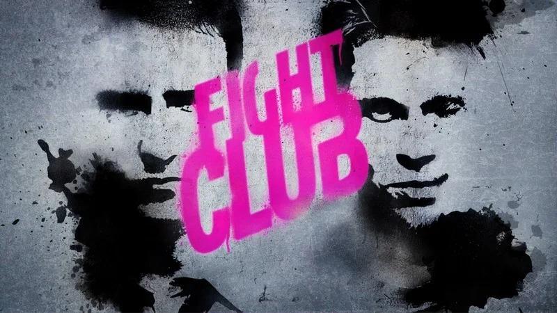 Trendyol Fight Club Brad Pitt Edward Norton duvar posteri bursa ve Hepsiburada grafitili sinema temalı duvar kağıdı modelleri