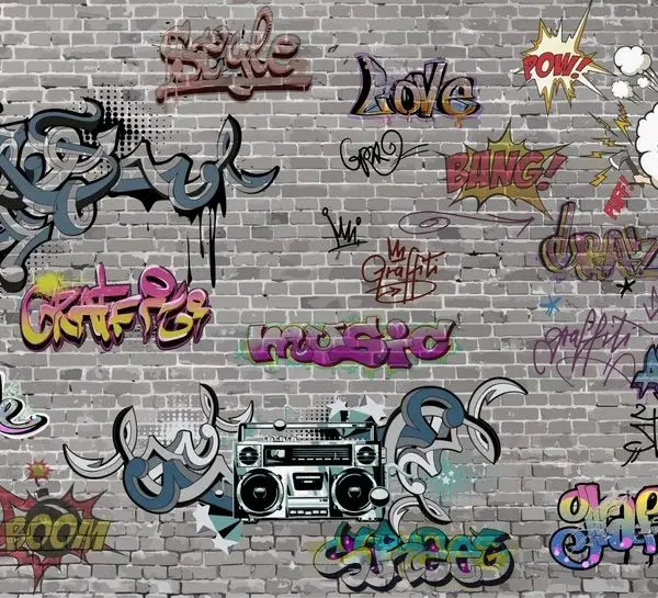 Genç odası temalı duvar kağıdı-gnct-305