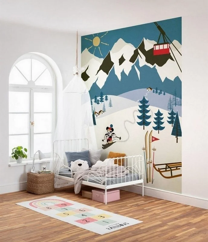 Bebek Çocuk Animasyon duvar kağıdı-ansy-648 - Görsel 2
