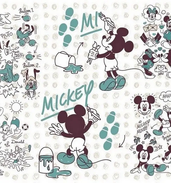 Bebek Çocuk Animasyon duvar kağıdı-ansy-592