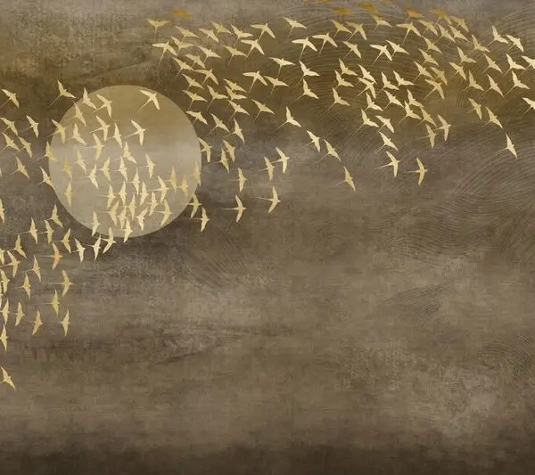 Eskitme motif temalı duvar kağıdı-eskmt-262