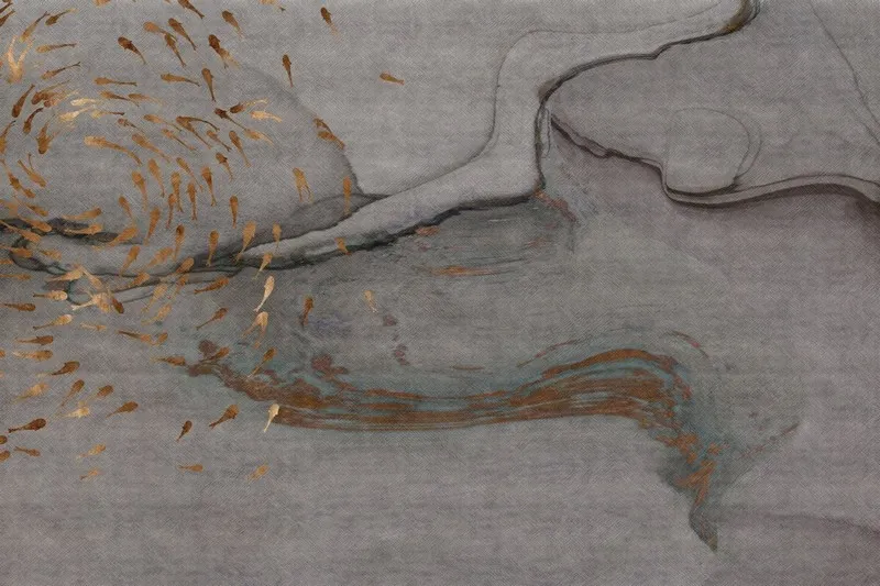 Eskitme motif temalı duvar kağıdı-eskmt-277