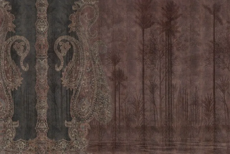 Eskitme motif temalı duvar kağıdı-eskmt-285