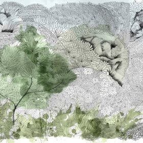 Yaprak Desenler duvar kağıdı-yprk-284