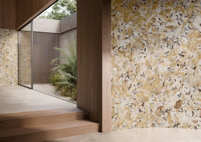 Yaprak Desenler duvar kağıdı-yprk-287 - Görsel 2