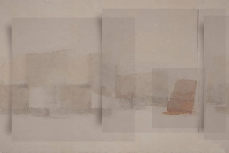 Geometrik modern temalı duvar kağıdı-geomt-218