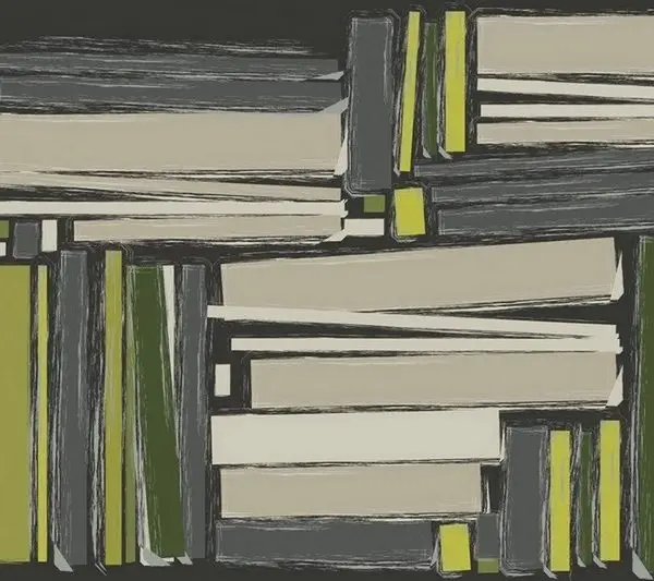 Geometrik modern temalı duvar kağıdı-geomt-222