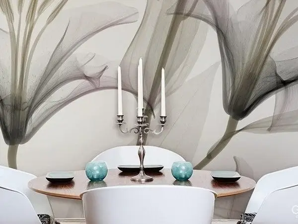 Çiçek Desenli Duvar Kağıdı-ckd-144