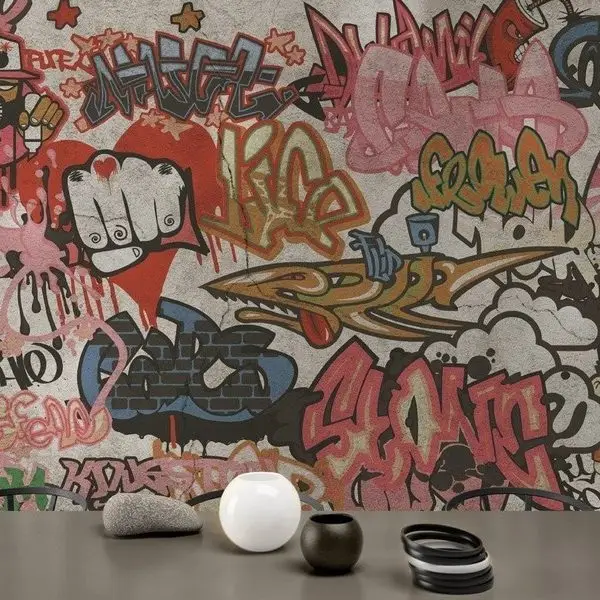 Genç odası temalı duvar kağıdı-gnct-217