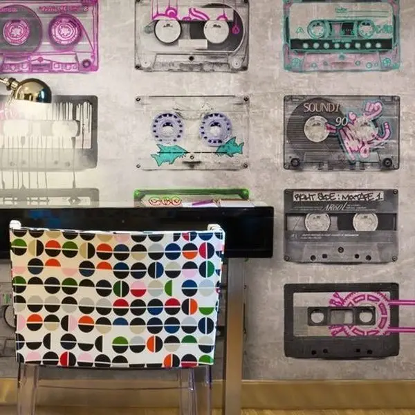 Genç odası temalı duvar kağıdı-gnct-286