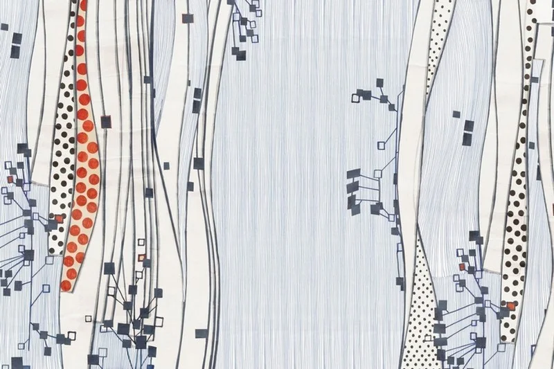 Trendyol kiremit puantiyeli dikey desenli duvar posteri bursa ve Hepsiburada geometrik kareli ağaç formlu duvar kağıdı modelleri bursa