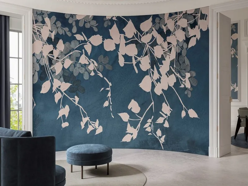 Yaprak Desenler duvar kağıdı-yprk-390 - Görsel 2