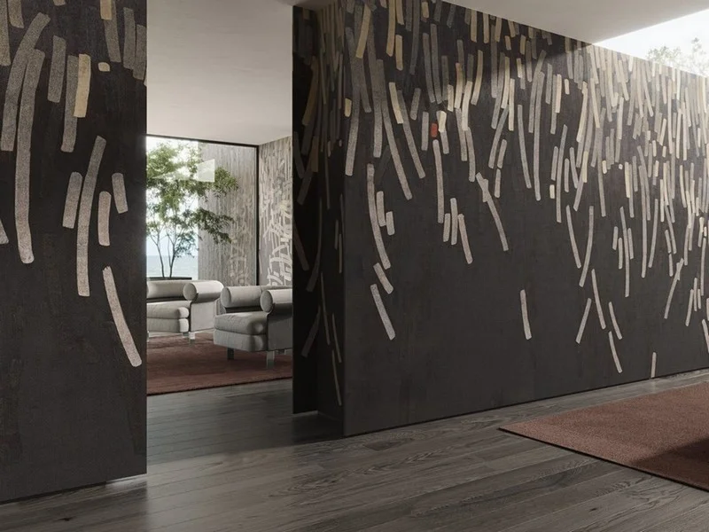 Geometrik modern temalı duvar kağıdı-geomt-244 - Görsel 2