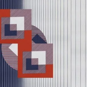 Geometrik modern temalı duvar kağıdı-geomt-245