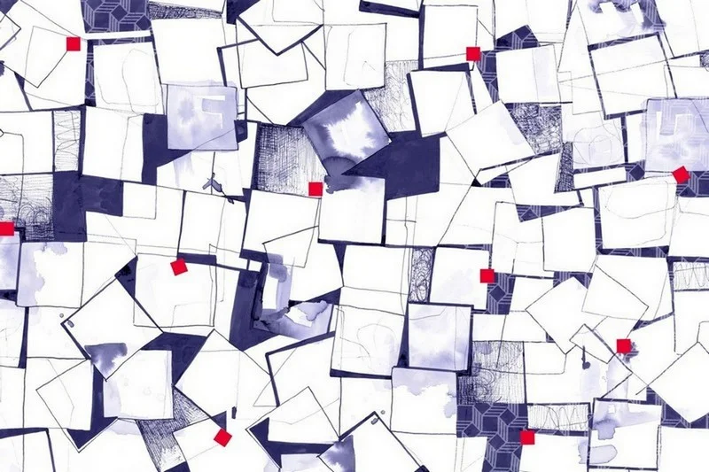 Geometrik modern temalı duvar kağıdı-geomt-277