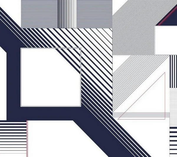 Geometrik modern temalı duvar kağıdı-geomt-281