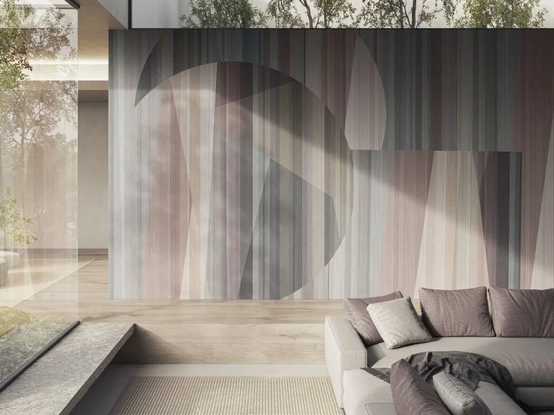 Geometrik modern temalı duvar kağıdı-geomt-285 - Görsel 2