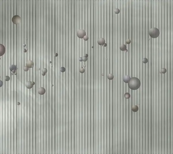 Trendyol gümüş gri 3d küre desenli dikey çizgili duvar posteri bursa ve Hepsiburada modern üç boyutlu toplar duvar kağıdı modelleri bursa