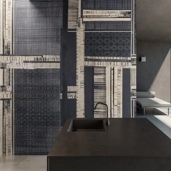 Trendyol çok dokulu geometrik karma desenli duvar posteri bursa ve Hepsiburada modern tekstil görünümlü duvar kağıdı modelleri bursa
