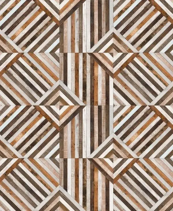 Trendyol doğal ahşap marküteri desenli duvar posteri bursa ve Hepsiburada ceviz meşe dokulu geometrik duvar kağıdı modelleri bursa