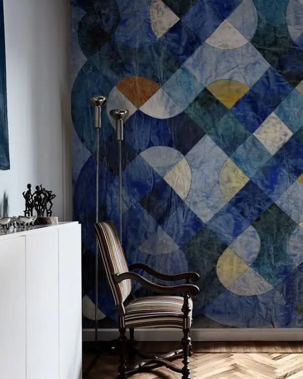 Trendyol lacivert sarmal geometrik duvar posteri bursa ve Hepsiburada baklava dilimi detaylı soyut duvar kağıdı modelleri bursa