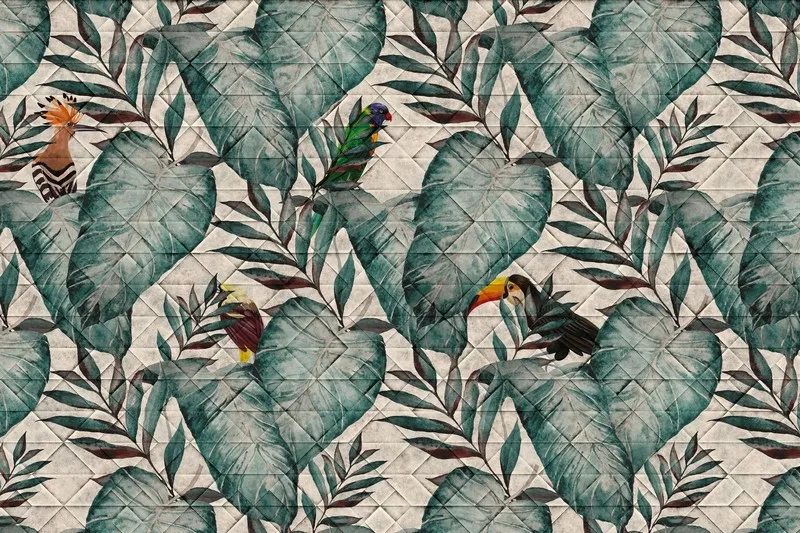 Yaprak Desenler duvar kağıdı-yprk-319