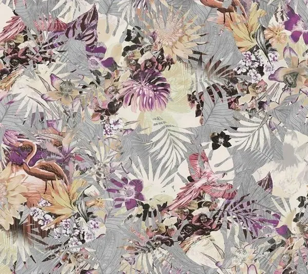 Çiçek Desenli Duvar Kağıdı-ckd-209