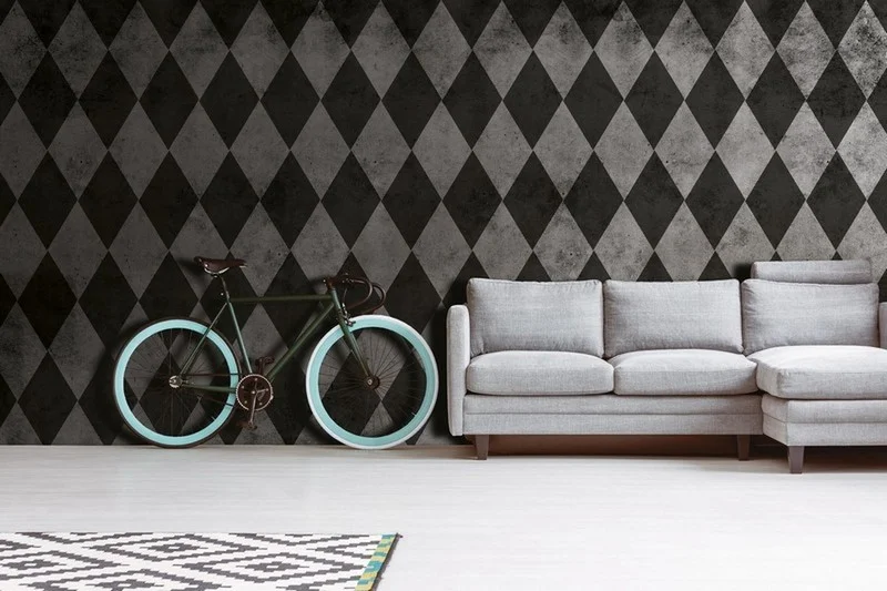 Geometrik modern temalı duvar kağıdı-geomt-214 - Görsel 2